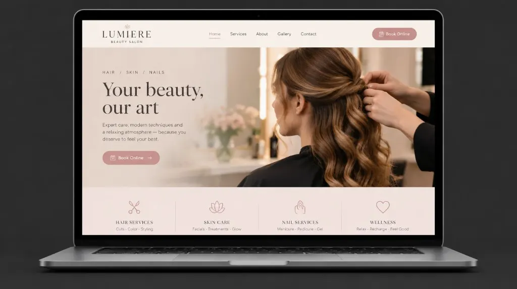 Интерфейс проекта Lumiere